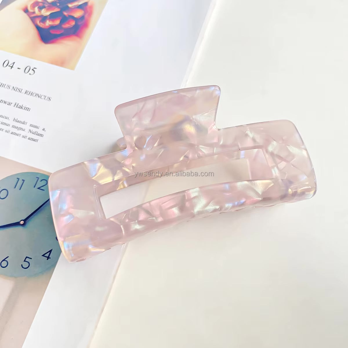 Eco-friendly Large Tortoise Shell Claw Clip